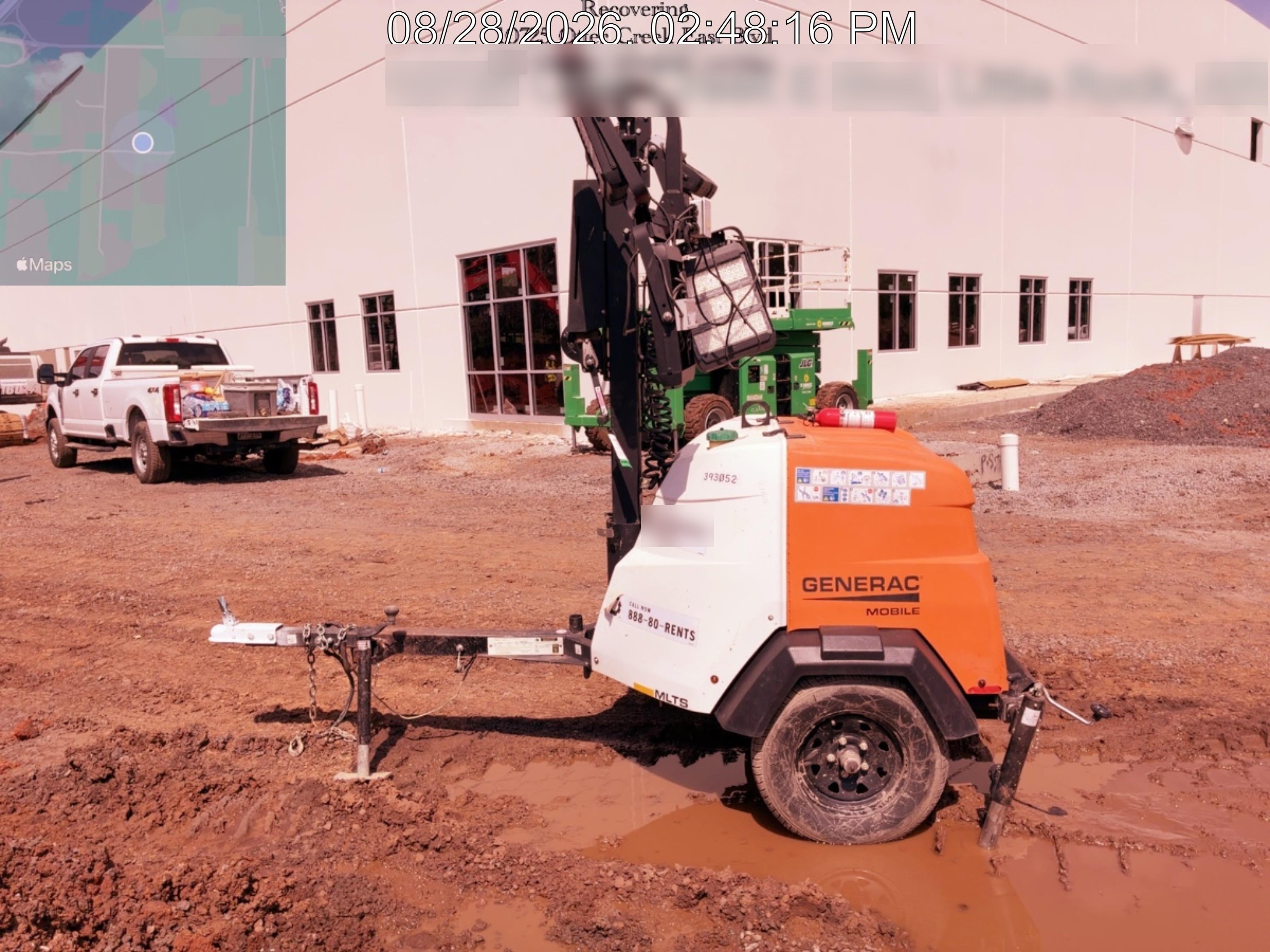 2024 Generac MLT2 Diesel, Flex Switch 120V Input, Powerzone Controller, 
(4) 320W LED Lights, 4kW Generator, 39.9 Gal Fuel Tank, 2" Ball, T3