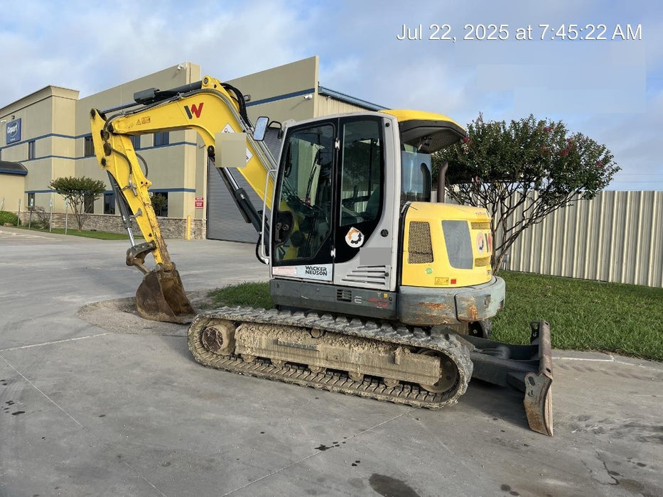 Wacker Neuson ET90 ET90 18K Excavator, Cab,  Bucket