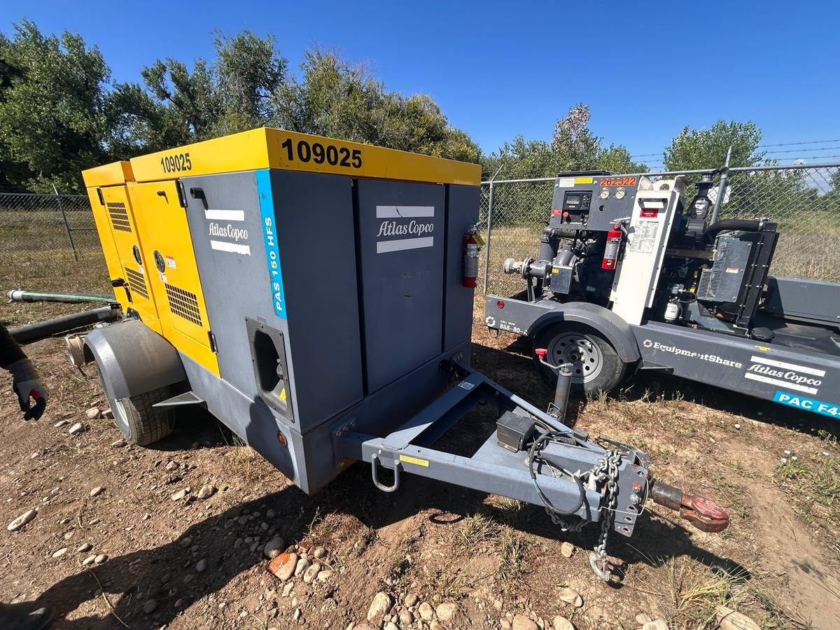 2020 ATLAS COPCO PAS 150 HF CS Enclosed