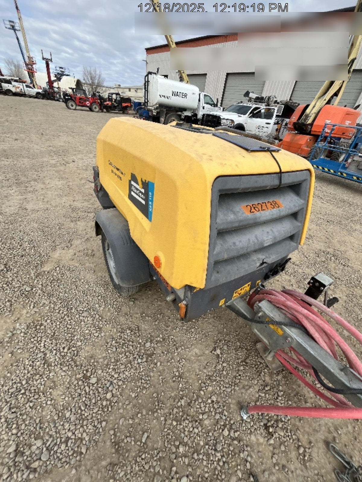 2022 ATLAS COPCO XAS 110