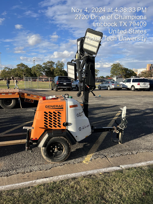 2023 Generac MLT2 Diesel, Flex Switch 120V Input, Powerzone Controller, (4) 320W LED Lights, 4kW Generator, 39.9 Gal Fuel Tank, 2" Ball, T3