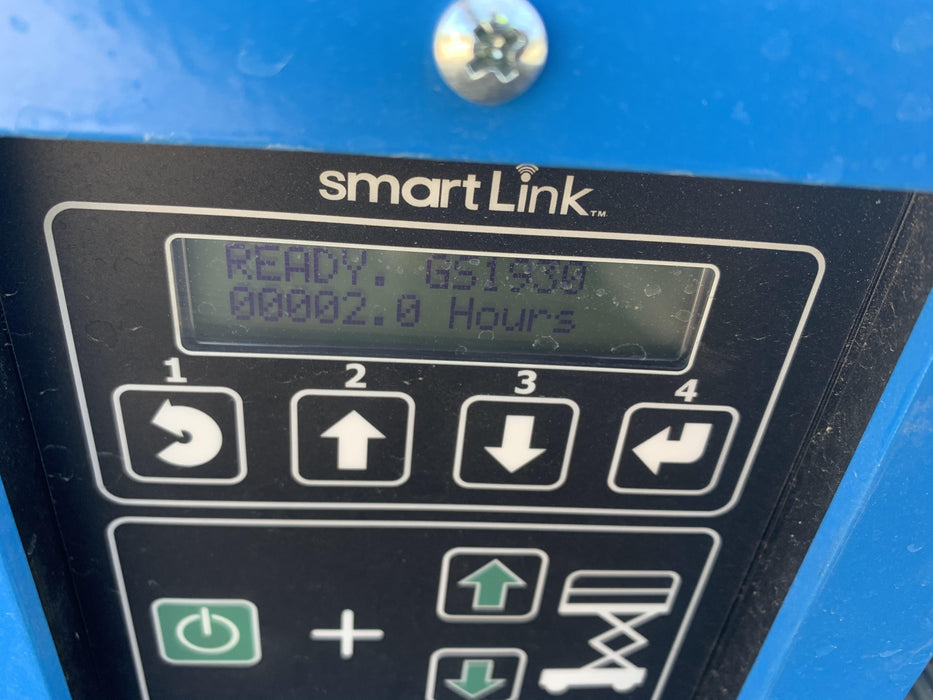 2020 Genie GS-1930 Solid Non Marking Tires, Beacon, Folding rails with half height swing gate, 800W Inverter