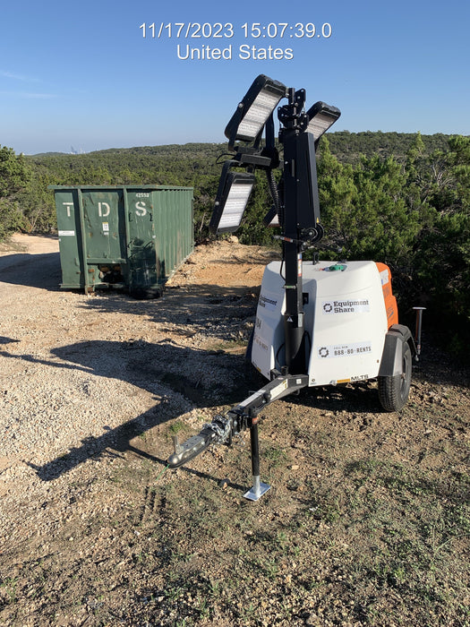 2023 Generac MLT2 Diesel, Flex Switch 120V Input, Powerzone Controller, (4) 320W LED Lights, 4kW Generator, 39.9 Gal Fuel Tank, 2" Ball, T3
