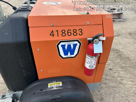 2024 Wanco WLTT-4MM4K Diesel, Deep Sea Controller, Shore Power Plug, Auto Start, (4) 350W LED Floodlights, 4kW Generator, 60 Gal Fuel Tank, 2" Ball, T3