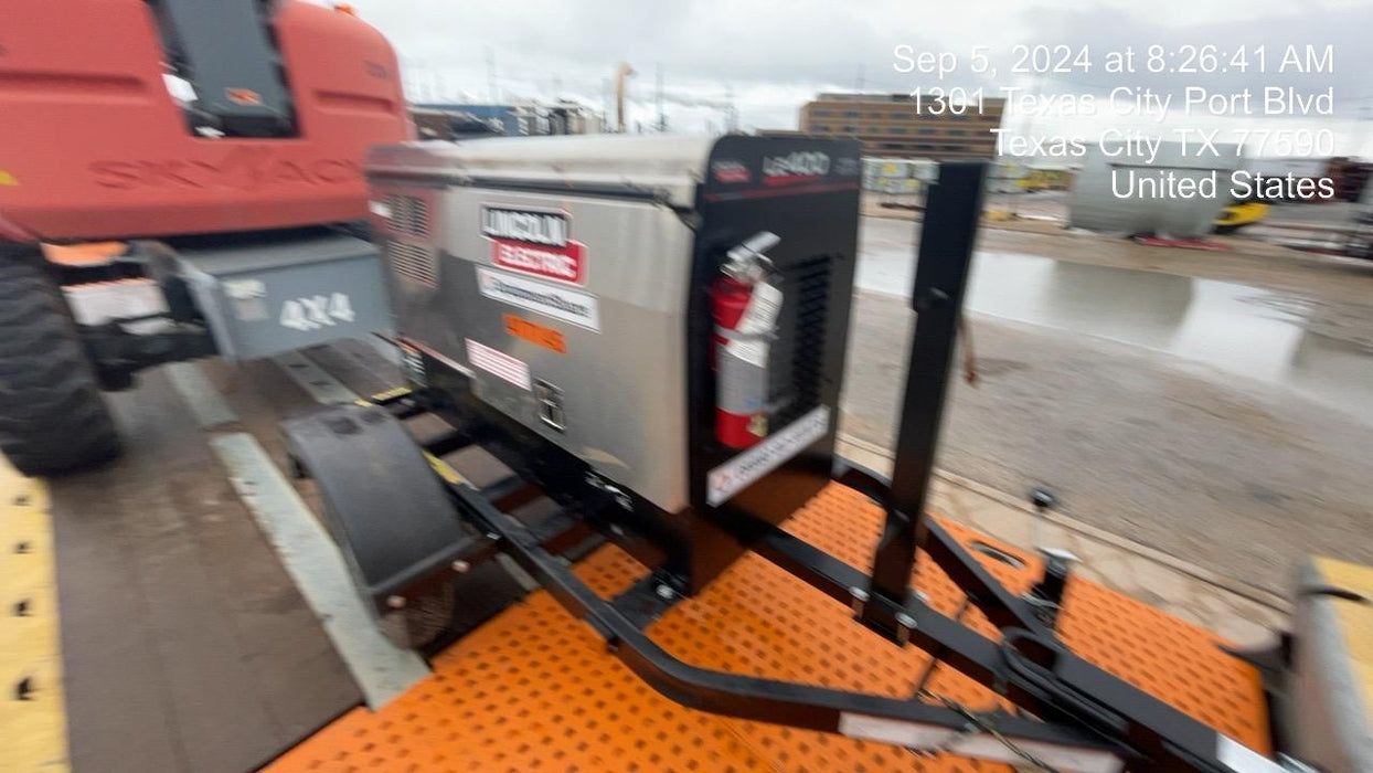 2024 Lincoln Electric LE400 Kubota V1505, Trlr, Cable Rack, Light Kit, ES Decals, T3