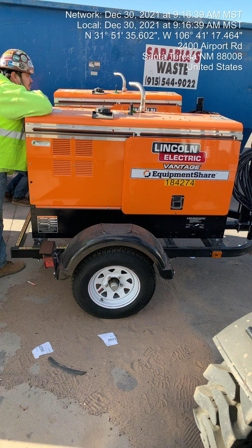 2021 Lincoln Electric Vantage 322 VANTAGE 322 READY-PAK 3