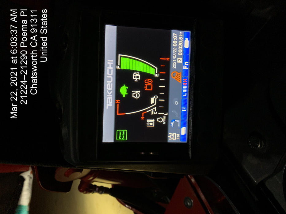 2020 TAKEUCHI TL8R2-R