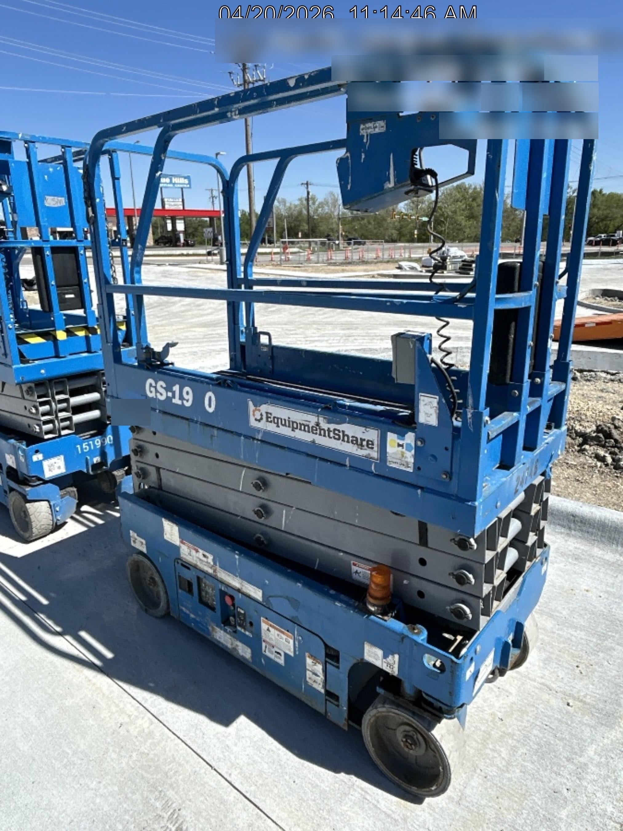 2019 Genie GS-1930 Genie GS-1930 Standard Options, EE Rated