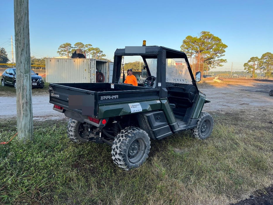 2021 Yanmar YU1000 Canopy, Steel Wheel, Poly WindShield, Beacon, Backup Alarm