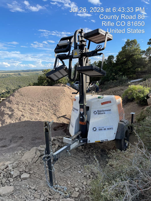 2023 Generac MLT2 Diesel, Flex Switch 120V Input, Powerzone Controller, (4) 320W LED Lights, 4kW Generator, 39.9 Gal Fuel Tank, 2" Ball, T3