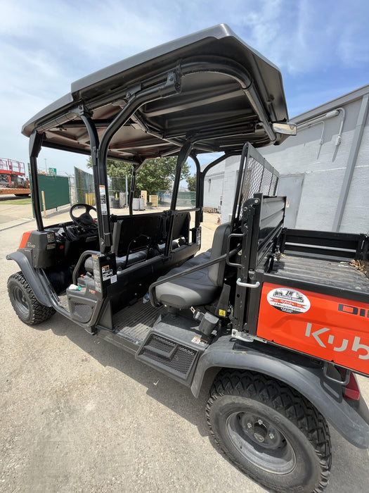 2022 Kubota RTV-X1140W-H Plastic Canopy, Windshield Acrylic Clear, LED Strobe Light, Wire Harness Kit, Back up Alarm