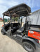 2022 Kubota RTV-X1140W-H Plastic Canopy, Windshield Acrylic Clear, LED Strobe Light, Wire Harness Kit, Back up Alarm