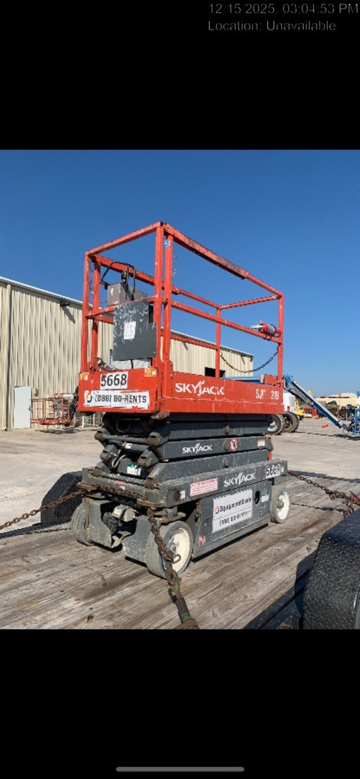 2017 Skyjack SJIII-3219 SJ3219, Trojan Battery Set, Extended Warranty 5yr/5k hr