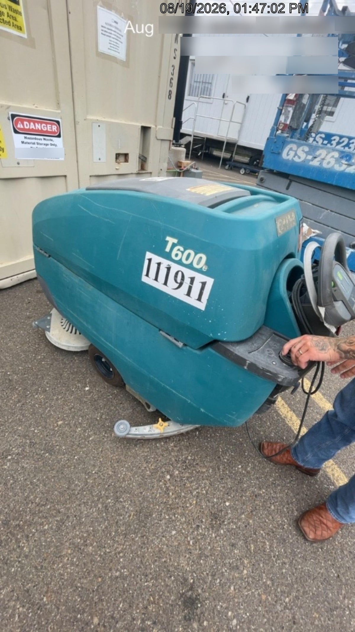 2020 TENNANT T600E