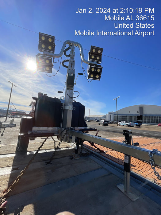 2023 Wanco WLTT-4MM4K Diesel, Deep Sea Controller, Shore Power Plug, Auto Start, (4) 350W LED Floodlights, 4kW Generator, 60 Gal Fuel Tank, 2" Ball, T3