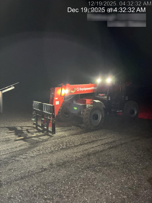 2019 Manitou MTA8044 74hp T4F, Open ROPS, Cab and Boom LED work lights, Auxiliary Hydraulics, Solid Tires, Amber strobe, Lift Hook 66" Carriage, 60" Forks