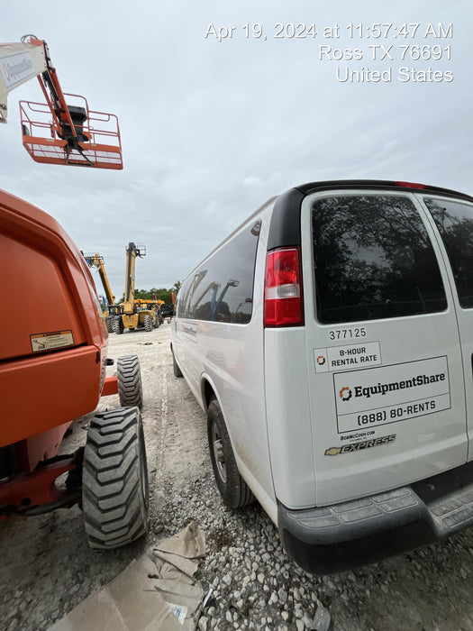 2023 CHEVROLET Express Van - Rental