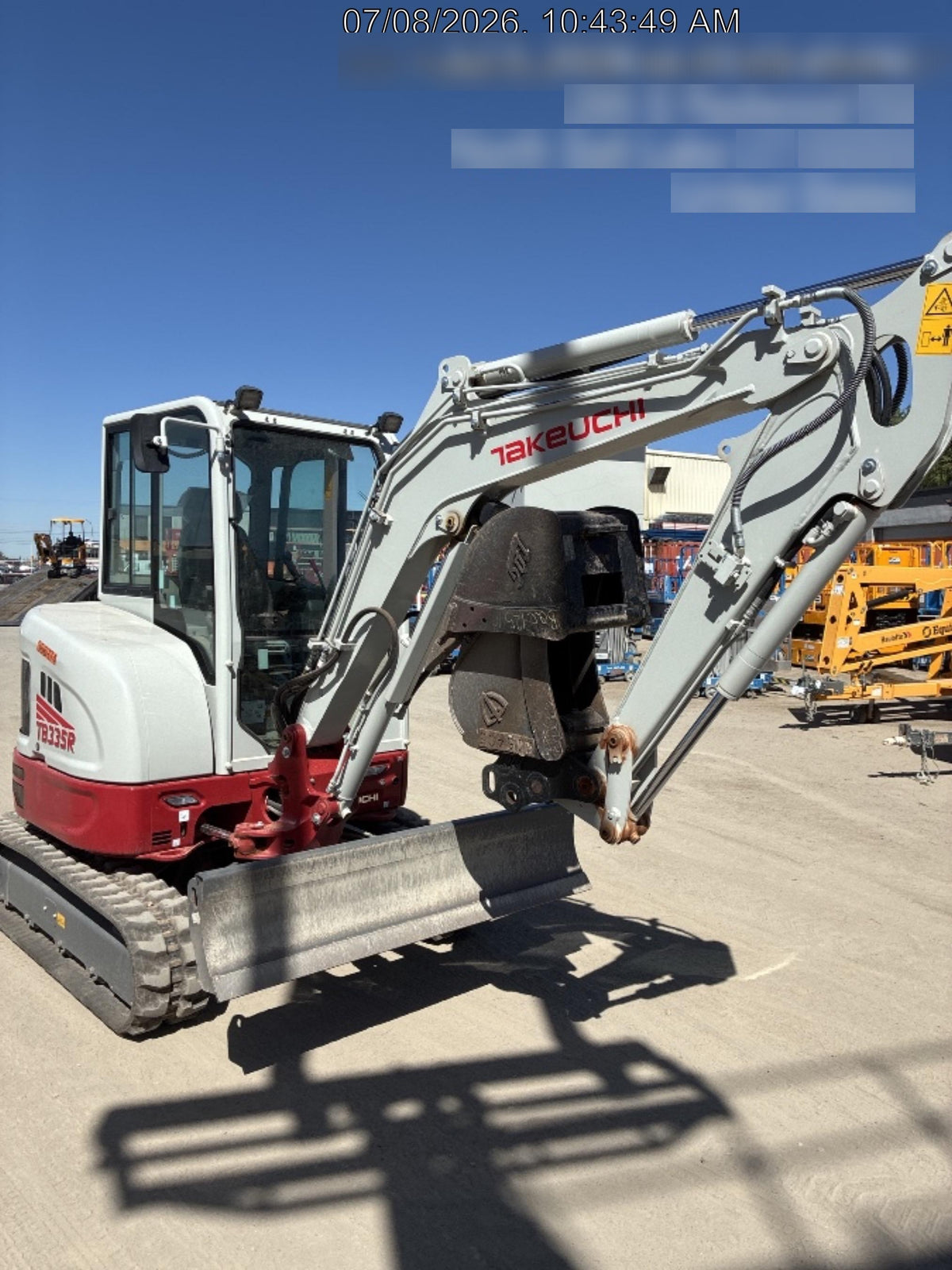 2023 TAKEUCHI TB335R2-CR