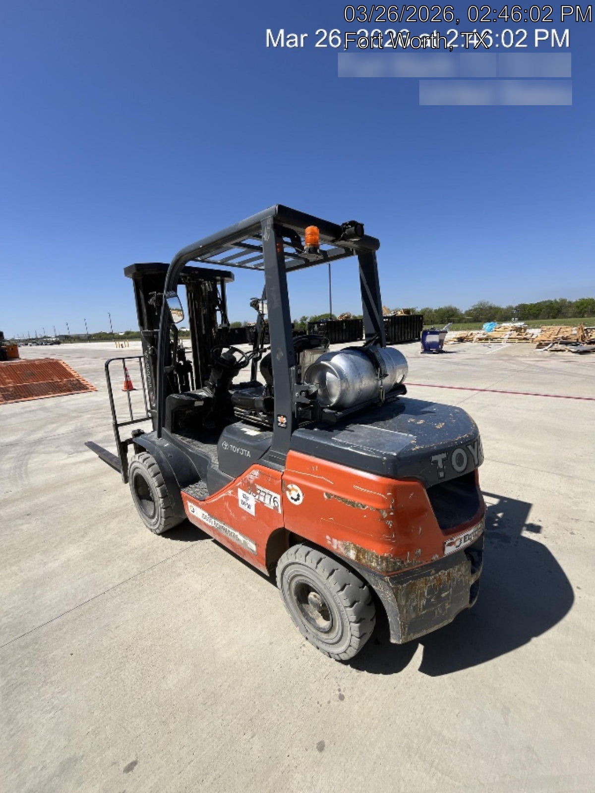 2023 TOYOTA 8FGU30 LP - Quad