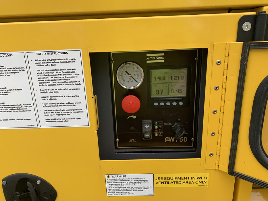 2021 ATLAS COPCO PAS 100 HF CS Enclosed