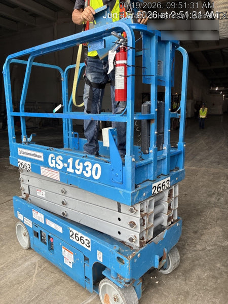2017 Genie GS-1930 Genie GS-1930 Scissor Lift