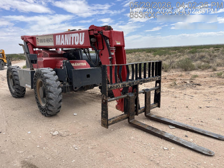 2018 Manitou MTA8044 MTA 8044 - 74 HP T4, Canopy, Worklights/Strobe, Beacon, 66" Carriage, 48" Forks, Solid Tires, Lift Hook, Aux Hydraulics