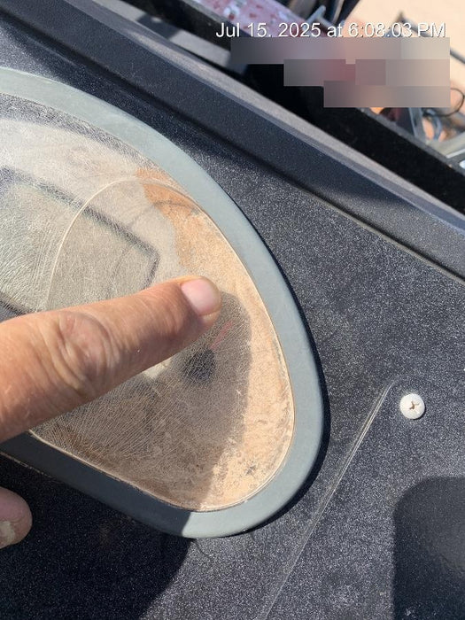 2018 Genie GTH-636 Genie GTH-636 w/Open ROPS, Work Lights, Solid Tires, RH Cab Mesh, Beacon, 48" Carriage and Forks