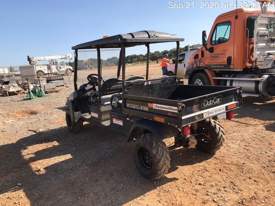 2019 Club Car CA1700D Diesel, 4-Seat, ROPS, AWD w/None
