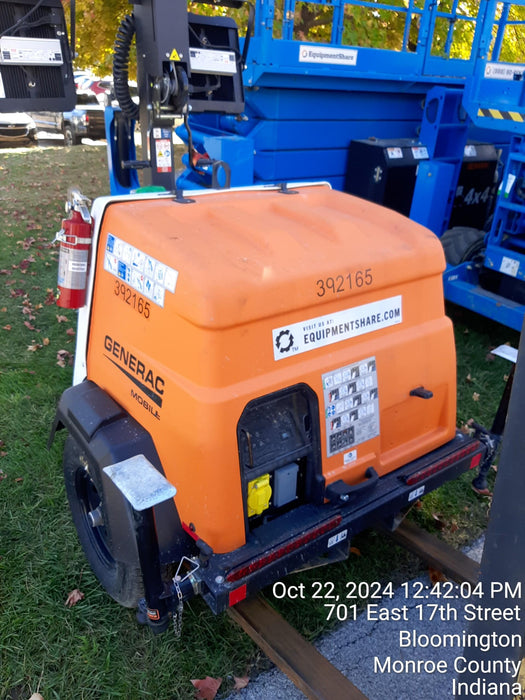 2024 Generac MLT2 Diesel, Flex Switch 120V Input, Powerzone Controller, 
(4) 320W LED Lights, 4kW Generator, 39.9 Gal Fuel Tank, 2" Ball, T3