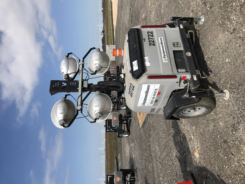 2019 Wacker Neuson LTV6L-MH Wacker Neuson LTV6L Mobile Light Tower w/Fuel Level Sensor Installed