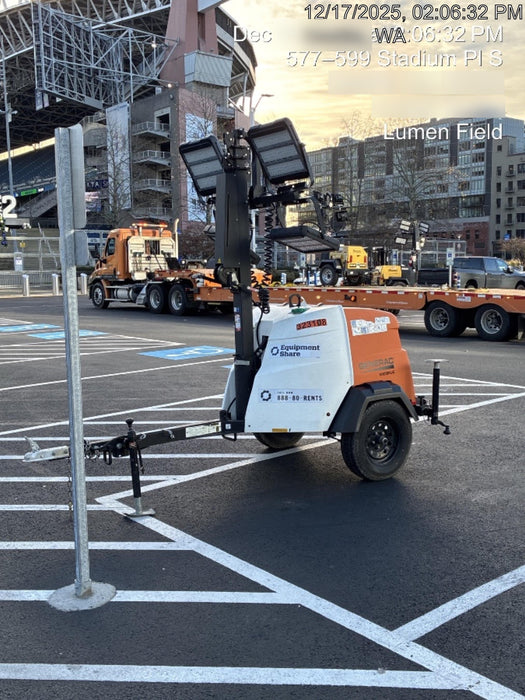 2023 Generac MLT2 Diesel, Flex Switch 120V Input, Powerzone Controller, (4) 320W LED Lights, 4kW Generator, 39.9 Gal Fuel Tank, 2" Ball, T3