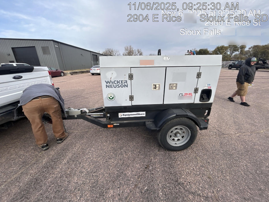 2019 WACKER NEUSON G25