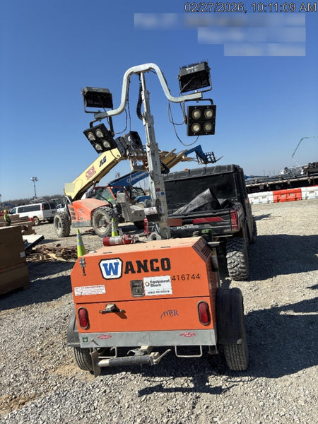 2024 Wanco WLTT-4MM4K Diesel, Deep Sea Controller, Shore Power Plug, Auto Start, (4) 350W LED Floodlights, 4kW Generator, 60 Gal Fuel Tank, 2" Ball, T3