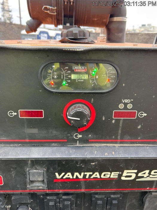 2021 Lincoln Electric Vantage 549X Ready Pak 3, ORANGE (includes trailer, cable rack, fender light kit)