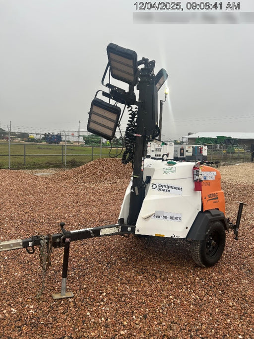 2023 Generac MLT2 Diesel, Flex Switch 120V Input, Powerzone Controller, 
(4) 320W LED Lights, 4kW Generator, 39.9 Gal Fuel Tank, 2" Ball, T3