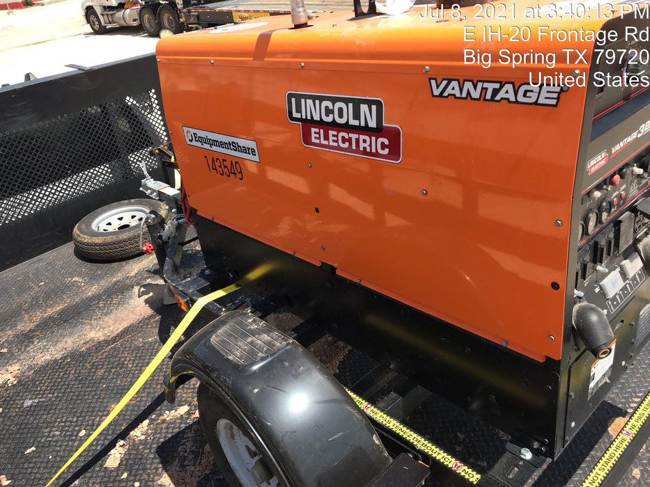 2021 Lincoln Electric Vantage 322 VANTAGE 322 READY-PAK 3
(EQUIPMENTSHARE)