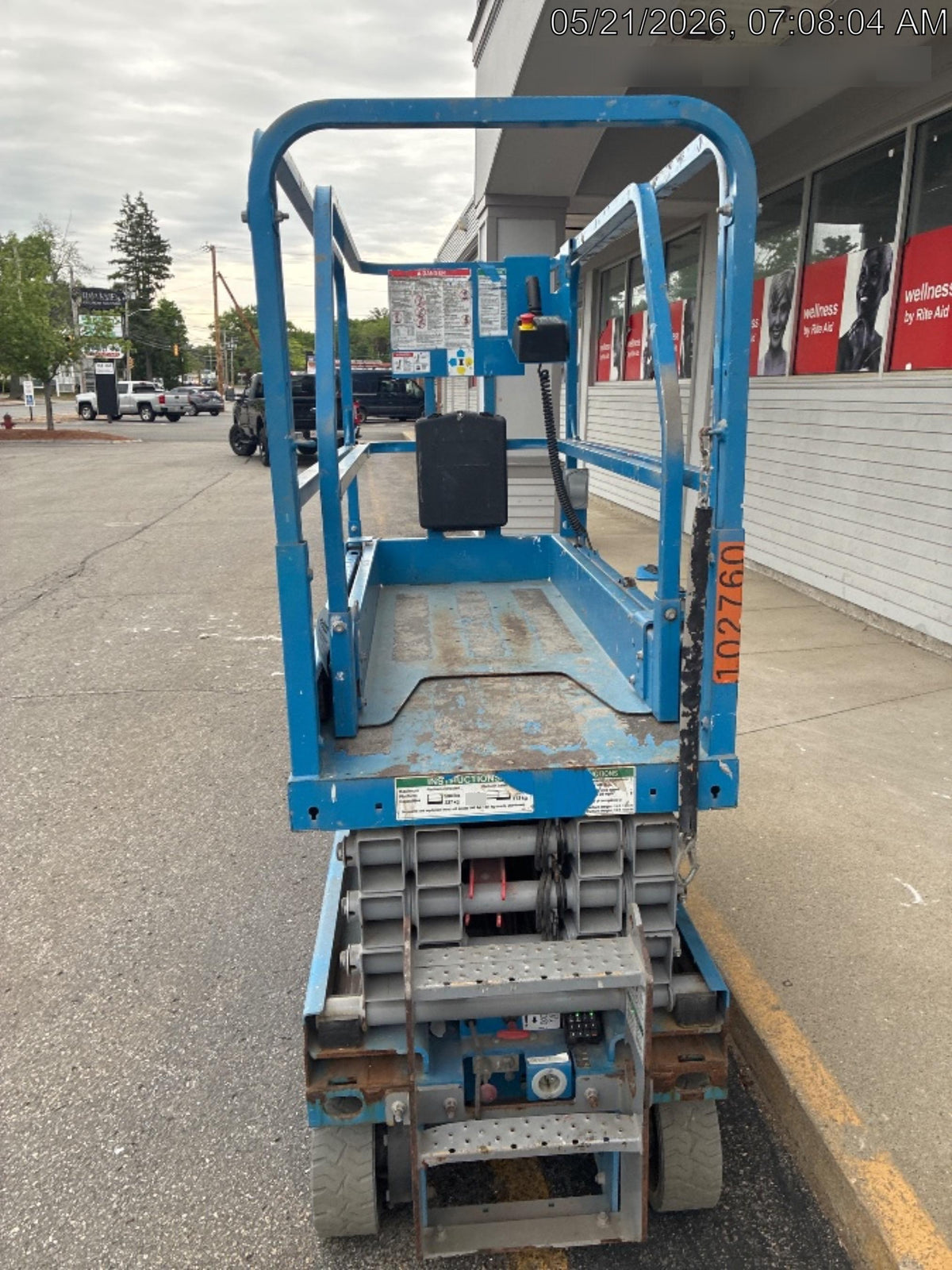 2020 Genie GS-1930 Fixed rails with chain entry gate - Pre A92.20