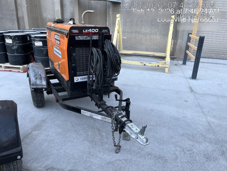 2022 Lincoln Electric LE400 Kubota V1505, Trlr, Cable Rack, Light Kit, ES Decals, T3
