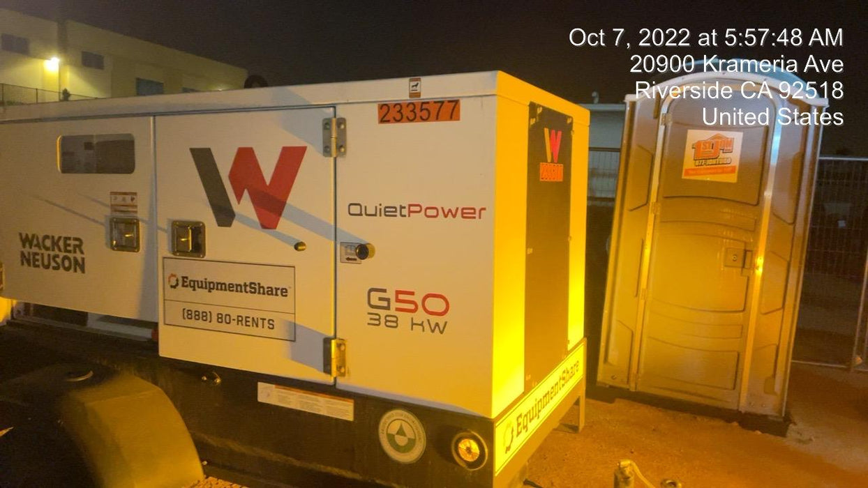 2022 WACKER NEUSON G50