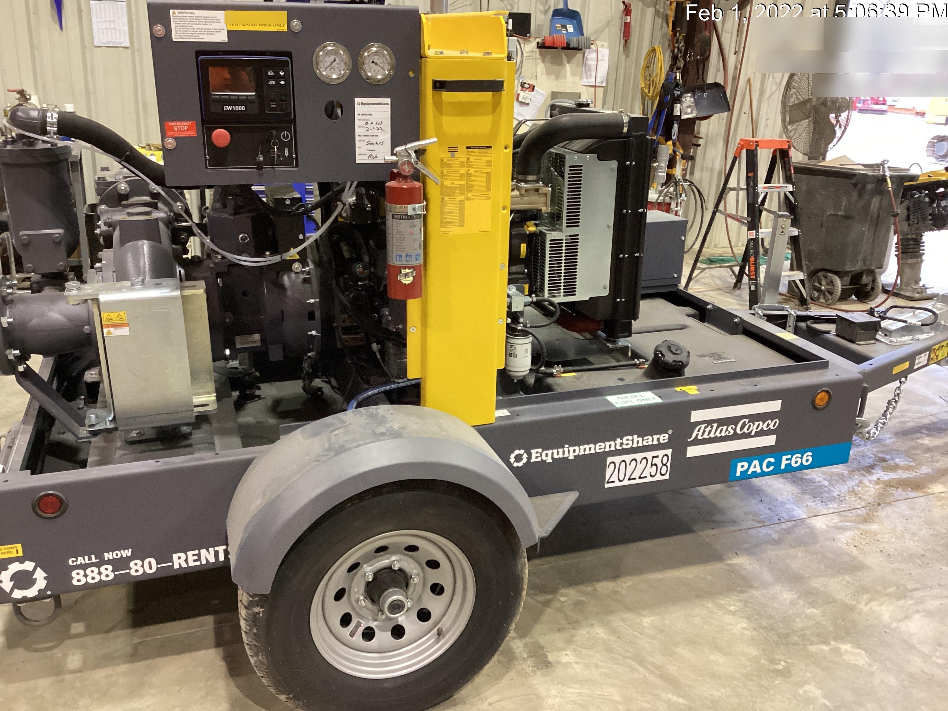 2022 ATLAS COPCO PAC F66 KD