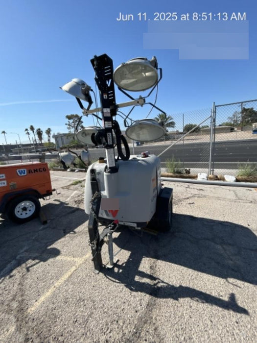 2018 Wacker Neuson LTV6L-MH Wacker Neuson LTV6L Mobile Light Tower w/Fuel Level Sensor Installed