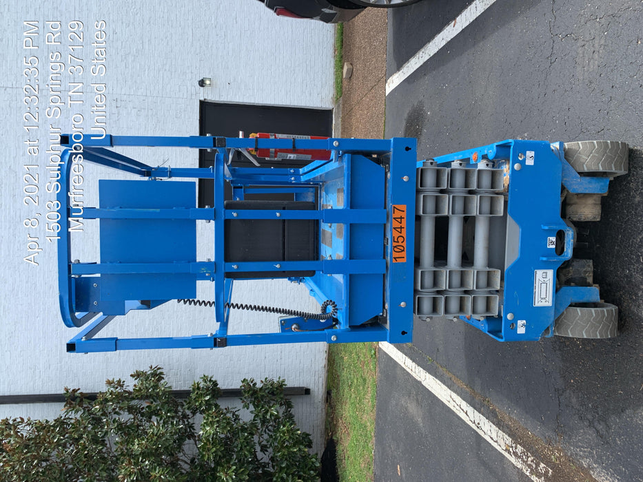 2020 Genie GS-1930 Solid Non Marking Tires, Beacon, Folding rails with half height swing gate