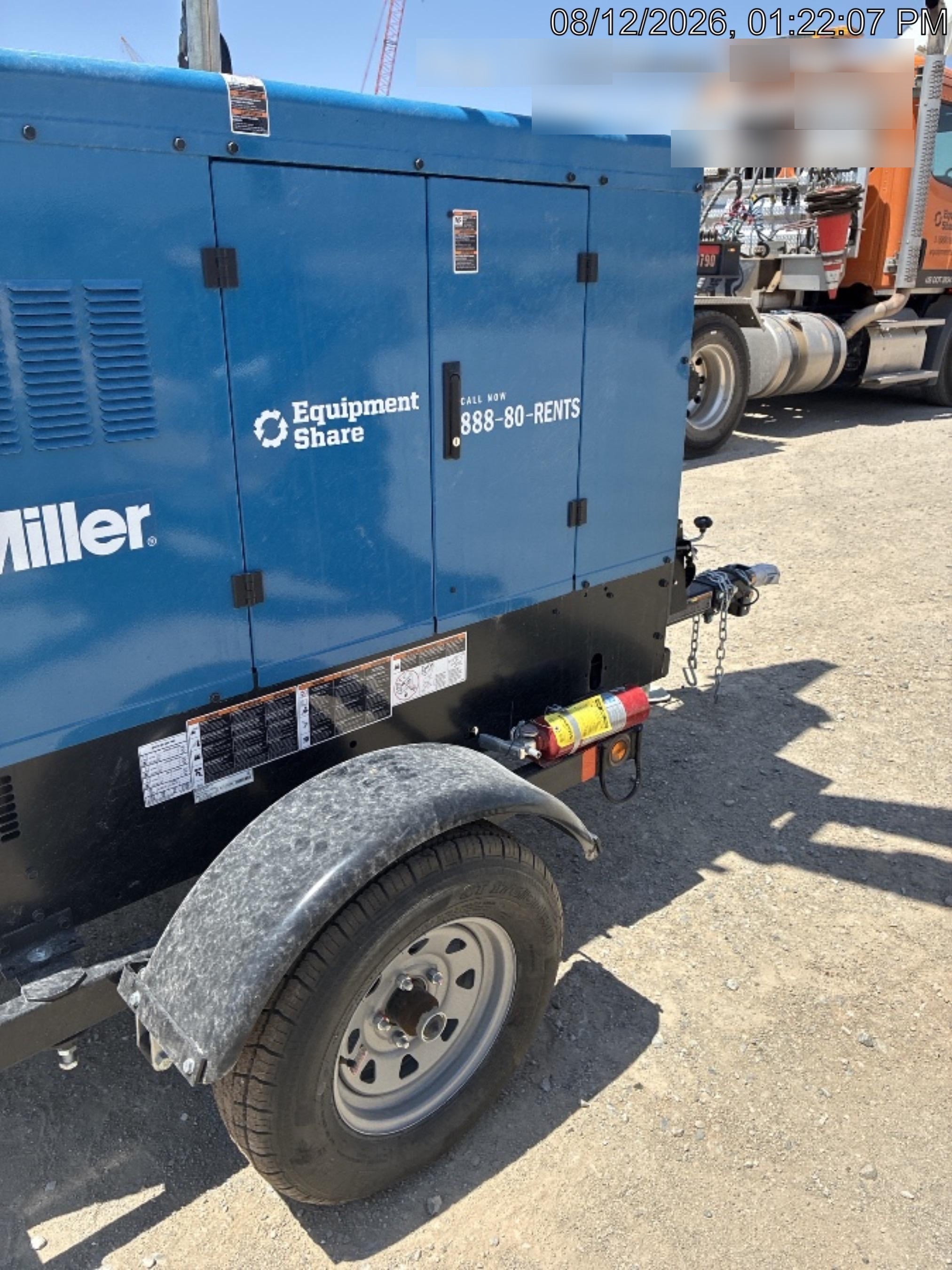 2026 MILLER ELECTRIC BIG BLUE 500