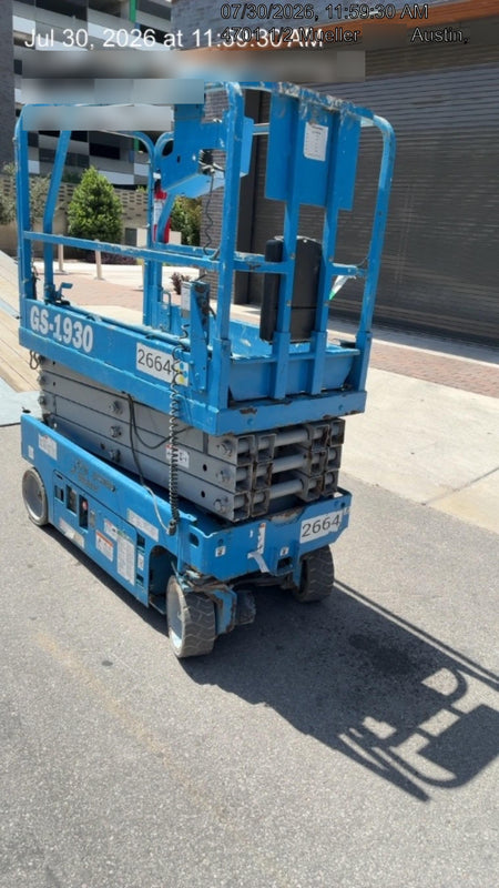 2017 Genie GS-1930 Genie GS-1930 Scissor Lift
