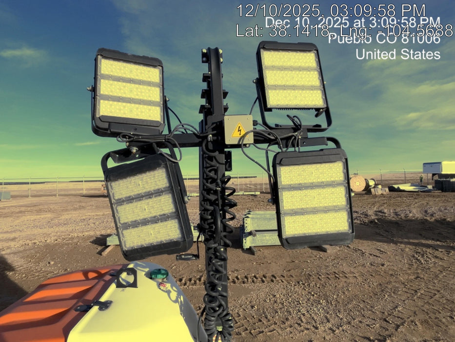 2023 Generac MLT2 Diesel, Flex Switch 120V Input, Powerzone Controller, 
(4) 320W LED Lights, 4kW Generator, 39.9 Gal Fuel Tank, 2" Ball, T3