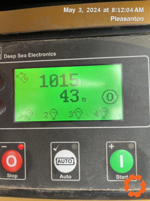 2022 Allmand NLV3GR (4) LED Light Fixture 350W, 23' Vertical Mast, 3kW Prime, Towable, Deep Sea L401, Leveling Jacks, Yanmar T4F 5.8hp