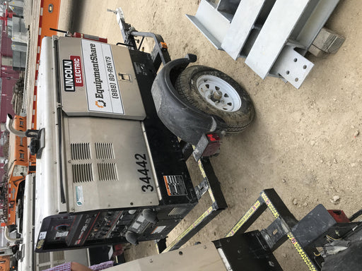 2019 Lincoln Electric Vantage 322 Welder Ready-Pak 3, Two wheel trailer, Fender and Light kit, Cable Rack