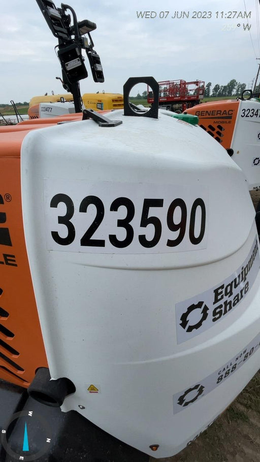 2023 Generac MLT2 Diesel, Flex Switch 120V Input, Powerzone Controller, (4) 320W LED Lights, 4kW Generator, 39.9 Gal Fuel Tank, 2" Ball, T3