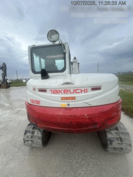 2022 TAKEUCHI TB290-CR