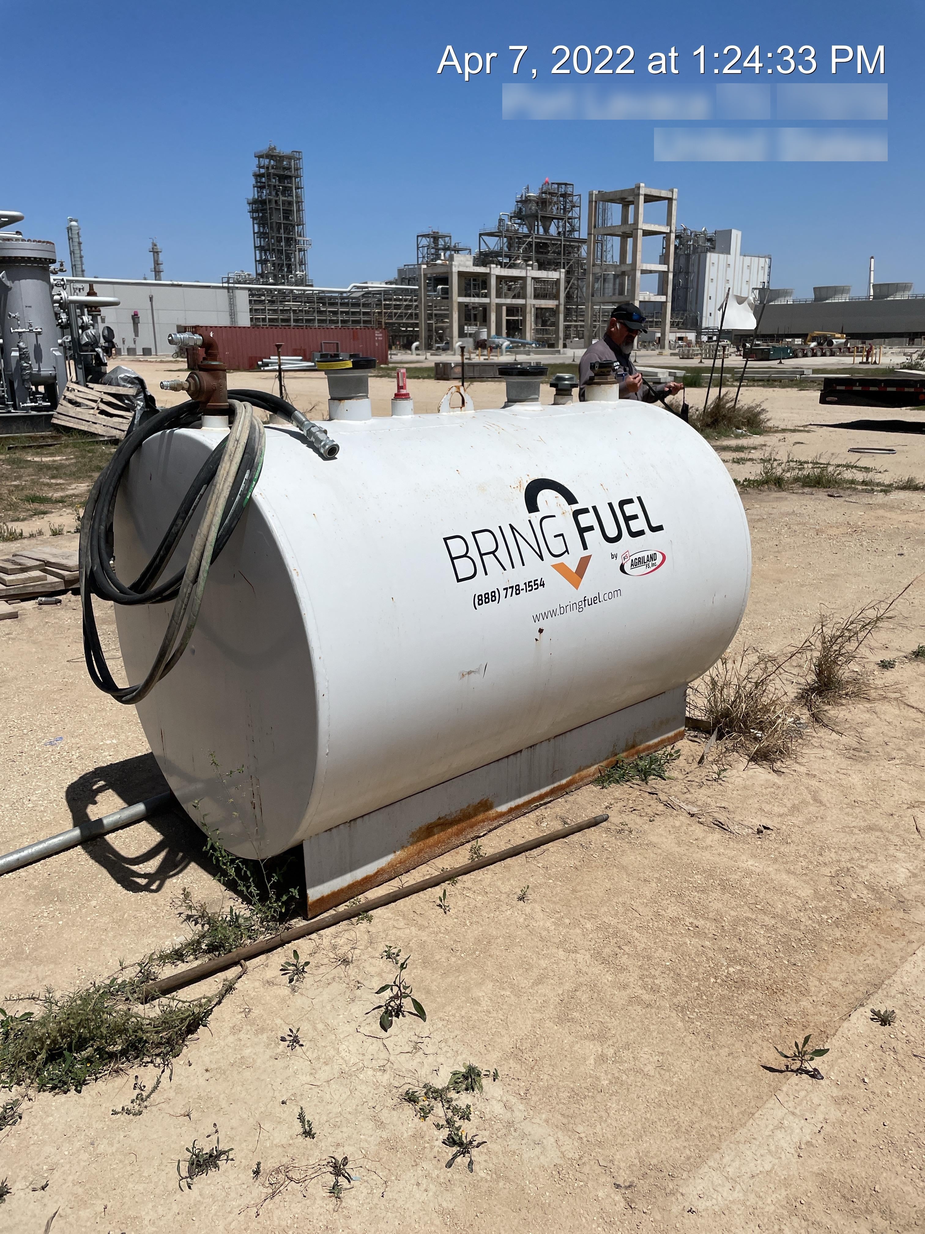 2020 AGRILAND 500gal Fuel Cell
